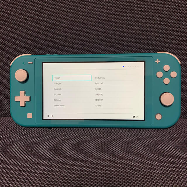 Nintendo Switch(ニンテンドースイッチ)の【ほぼ新品/即日発送】Nintendo Switch  Lite ターコイズ エンタメ/ホビーのゲームソフト/ゲーム機本体(家庭用ゲーム機本体)の商品写真