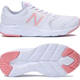 ニューバランス(New Balance)のニューバランス　w411 ホワイト　23センチ(スニーカー)