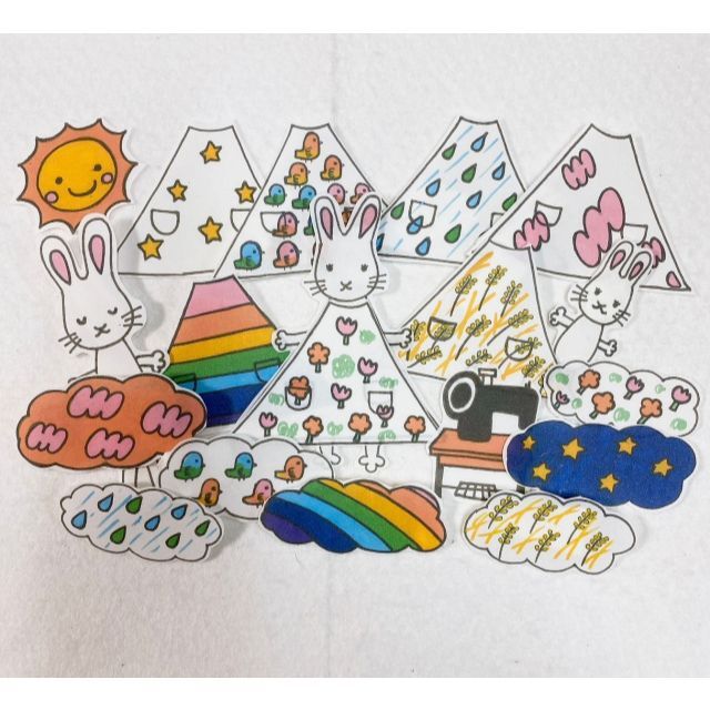 わたしのワンピース パネルシアター お話 絵本 台本つき 0〜3歳向け