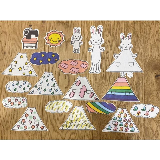 わたしのワンピース パネルシアター お話 絵本 台本つき 0〜3歳向け