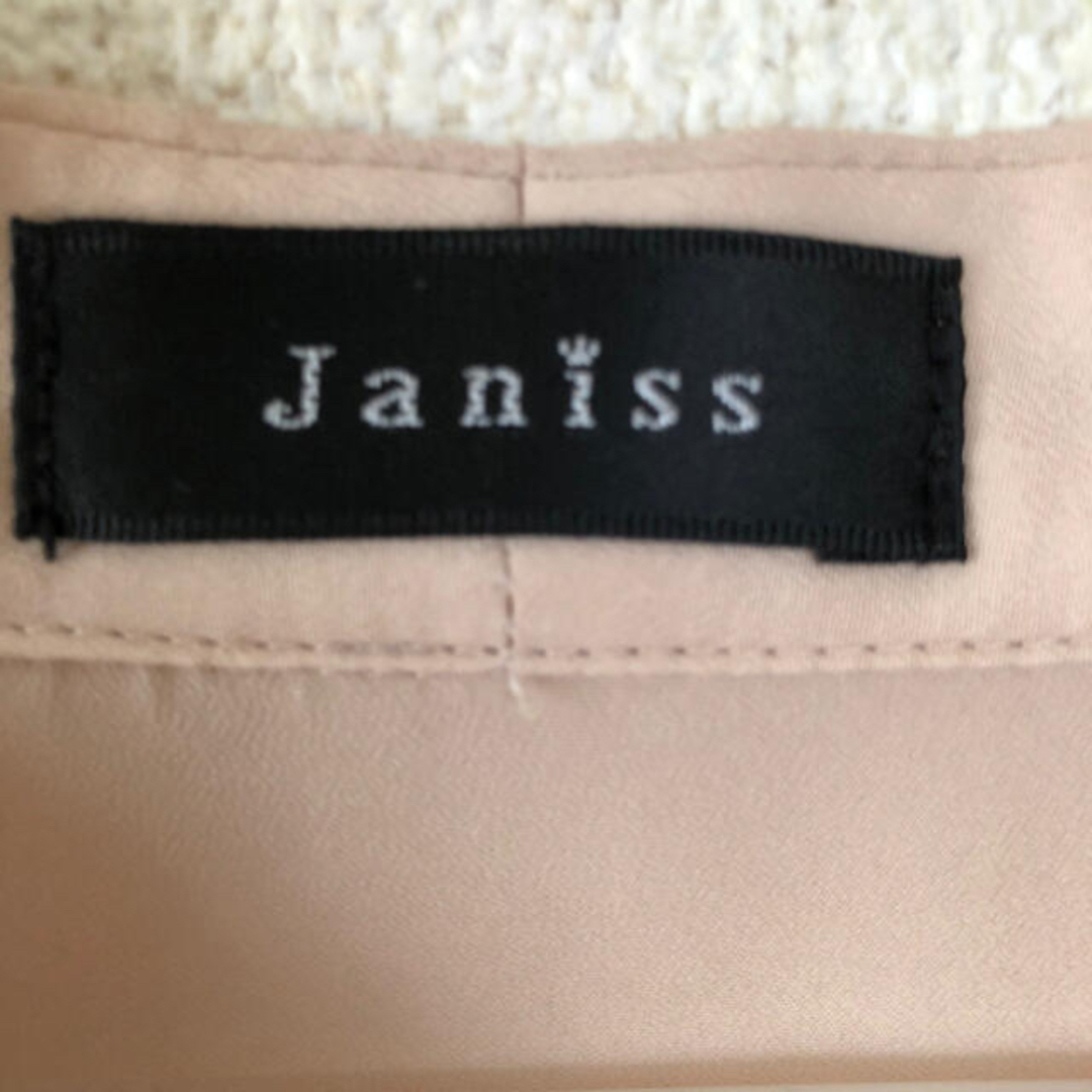 janis market(ジャニスマーケット)の大人気 美品 janiss ジャニス トップス レディース M ふりふり シャツ レディースのトップス(カットソー(半袖/袖なし))の商品写真