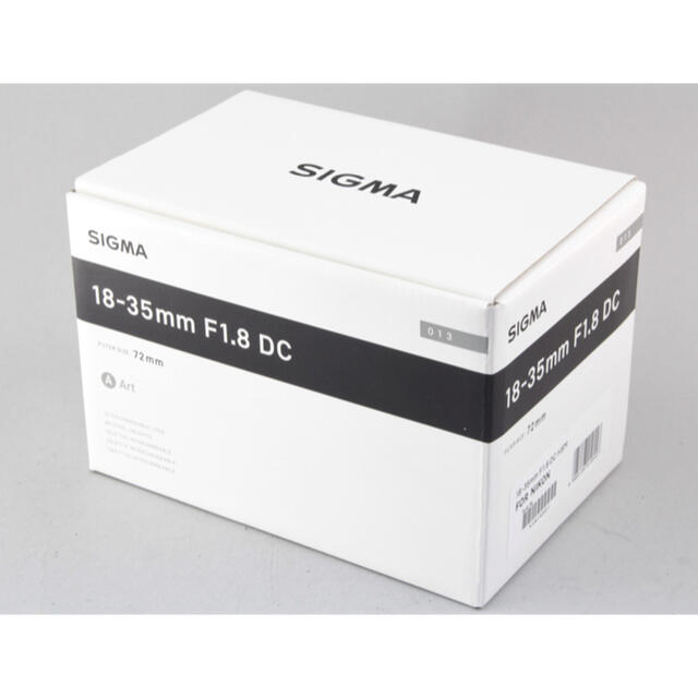 SIGMA - 未使用 SIGMA Art 18-35mm F1.8 DC HSM Nikon