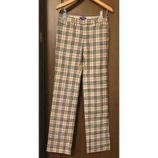 バーバリー(BURBERRY)の【美品】BURBERRY バーバリーチェックパンツ(カジュアルパンツ)