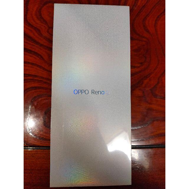 新品未開封/OPPO Reno A/SIMフリー/6GB-64GB/ブルー