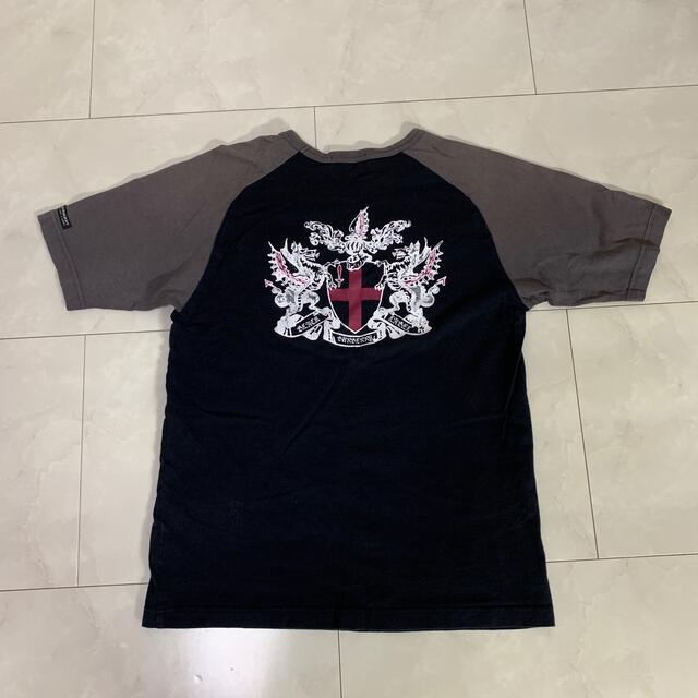 BURBERRY BLACK LABEL(バーバリーブラックレーベル)のバーバリーブラックレーベル　黒Ｔシャツ　 メンズのトップス(Tシャツ/カットソー(半袖/袖なし))の商品写真