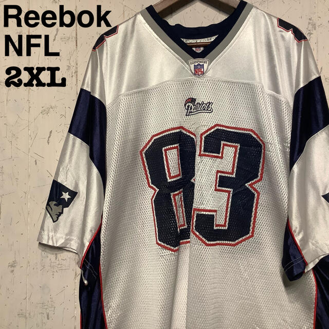 Reebok NFL ペイトリオッツ　ゲームシャツ　2XL