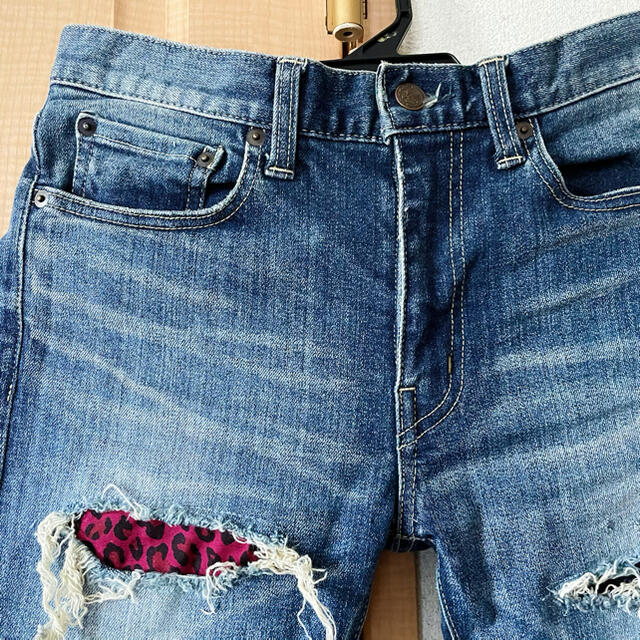 glamb(グラム)のglamb Sliver damaged denim サイズ1 グラム デニム メンズのパンツ(デニム/ジーンズ)の商品写真