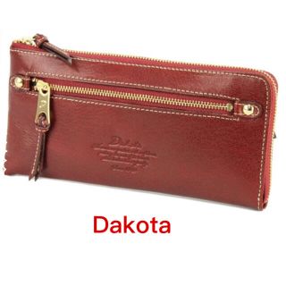 ダコタ(Dakota)の【新品】ダコタ Dakota 長財布 本革 モデルノ レディース ワイン  (財布)