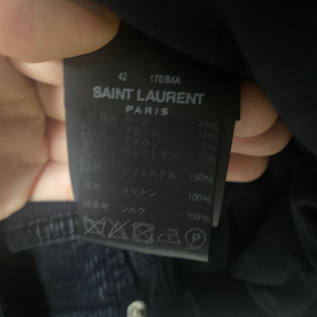 Saint Laurent(サンローラン)のSAINTLAURENTジュテームteddy メンズのジャケット/アウター(フライトジャケット)の商品写真