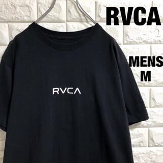 ルーカ(RVCA)のRVCA  ルーカ　ビックロゴ　Tシャツ　メンズMサイズ(Tシャツ/カットソー(半袖/袖なし))