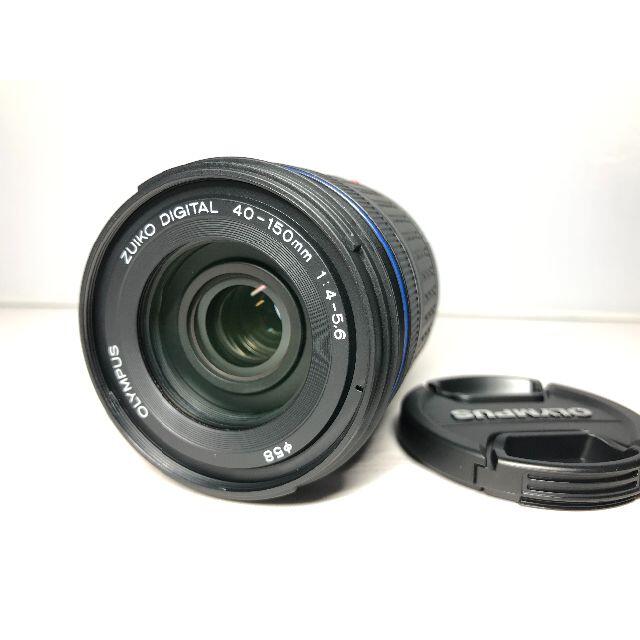 OLYMPUS(オリンパス)の極上品 オリンパス ZUIKO DIGITAL ED40-150 4.0-5.6 スマホ/家電/カメラのカメラ(レンズ(単焦点))の商品写真