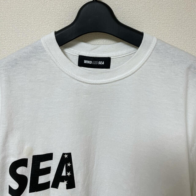 SEA(シー)のwind and sea magic stick Tee M 白  メンズのトップス(Tシャツ/カットソー(半袖/袖なし))の商品写真