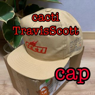 オフホワイト(OFF-WHITE)のトラヴィス スコット　cacti キャップ(キャップ)