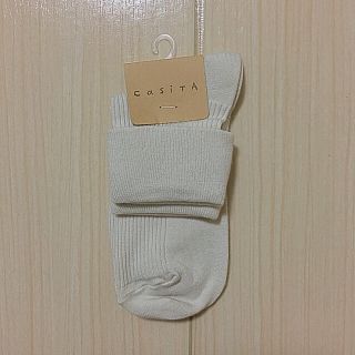 カシータ(casiTA)のcasiTA☆リブ折り返しソックス(ソックス)