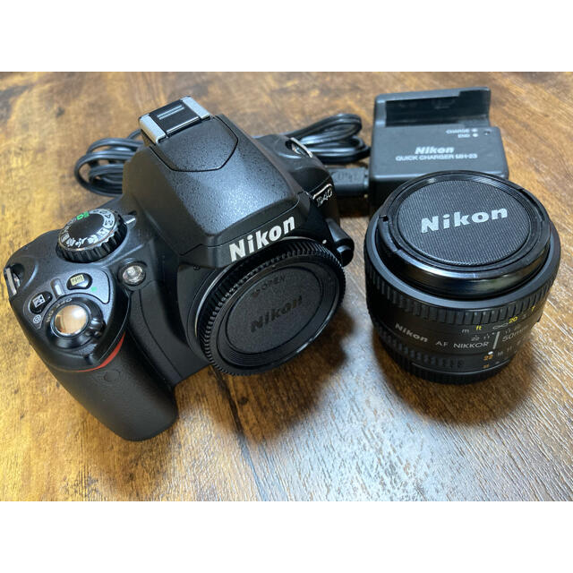 たいら様専用 Nikon D40 af nikkor 50mm f1.8 デジタル一眼