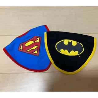 babyスタイ　superman &batman(ベビースタイ/よだれかけ)