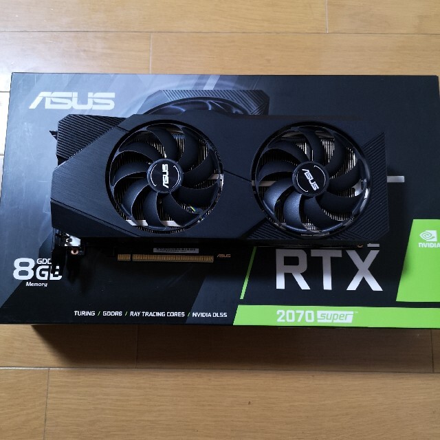 ASUS  RTX2070super DUAL-RTX2070S-8G-EVOスマホ/家電/カメラ