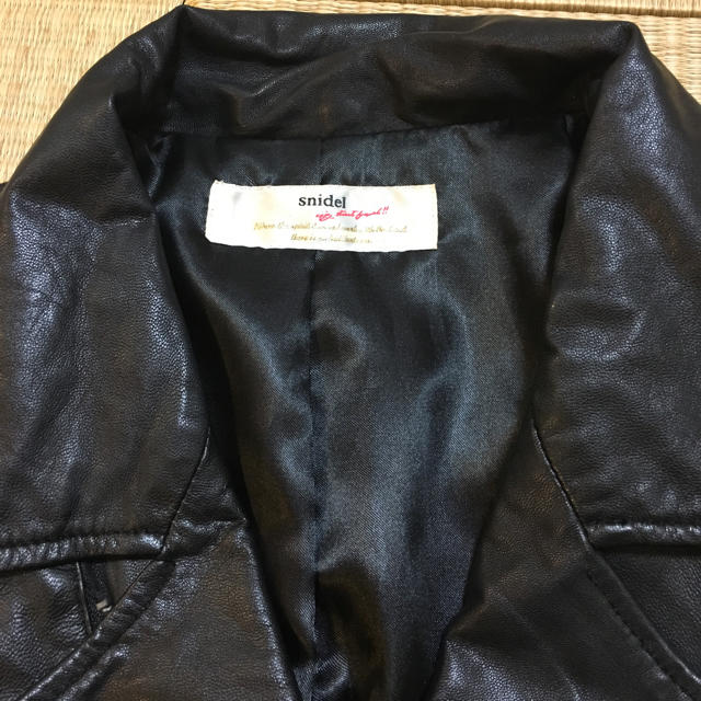 【美品♡】Snidel 本革ライダースジャケットレディース