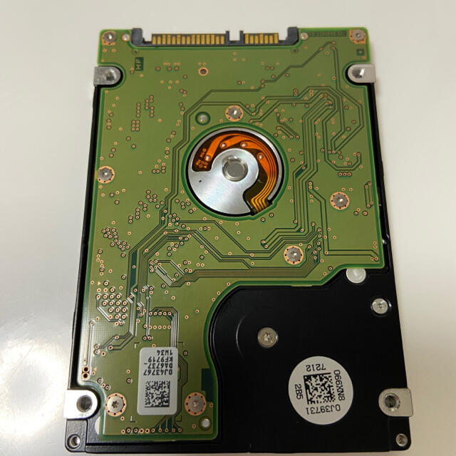 中古ハードディスク HDD 500GB ノートPC用 スマホ/家電/カメラのPC/タブレット(PCパーツ)の商品写真
