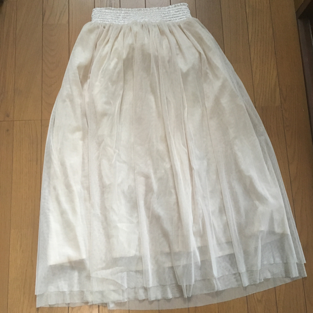 heather(ヘザー)のチュールスカート 白♡heather レディースのスカート(ひざ丈スカート)の商品写真