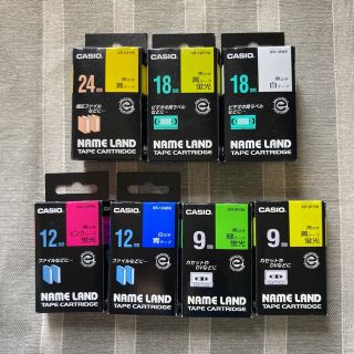 カシオ(CASIO)のCASIO NAME LAND TAPE CARTRIDGE (テープ/マスキングテープ)