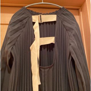 leinwande ラインヴァンド Belted Pleats Dressの通販 by M|ラクマ