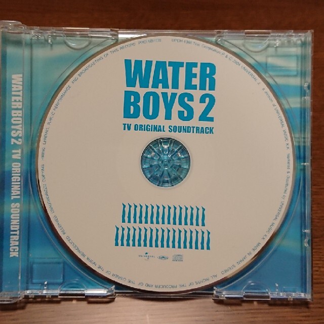 WATER BOYS2 TVoriginal soundtrack エンタメ/ホビーのCD(映画音楽)の商品写真