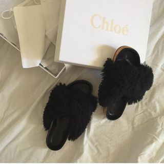 クロエ(Chloe)の2016aw Chloe ファー サンダル(サンダル)