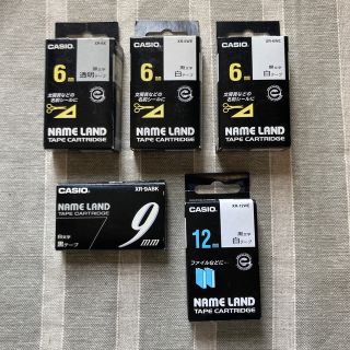 カシオ(CASIO)のCASIO NAME LAND TAPE CARTRIDGE(テープ/マスキングテープ)