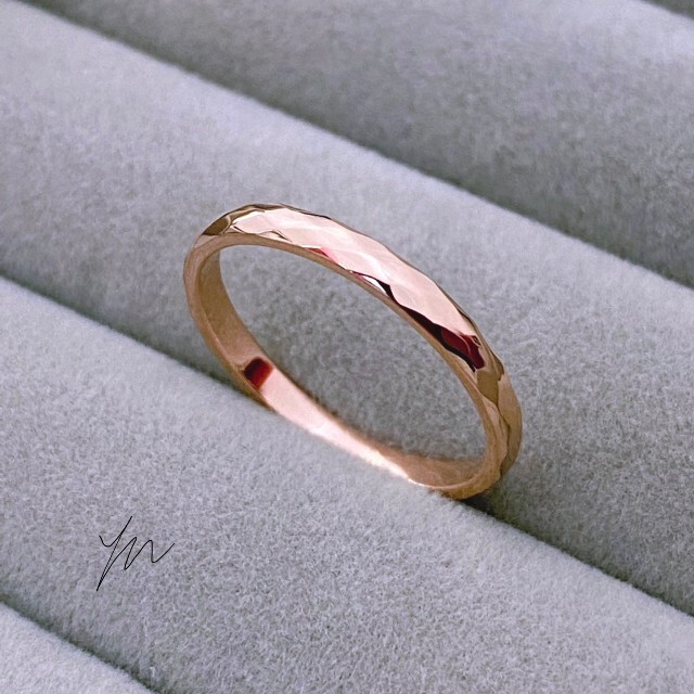 リング　指輪　カットリング　ステンレスリング　ステンレス指輪 レディースのアクセサリー(リング(指輪))の商品写真