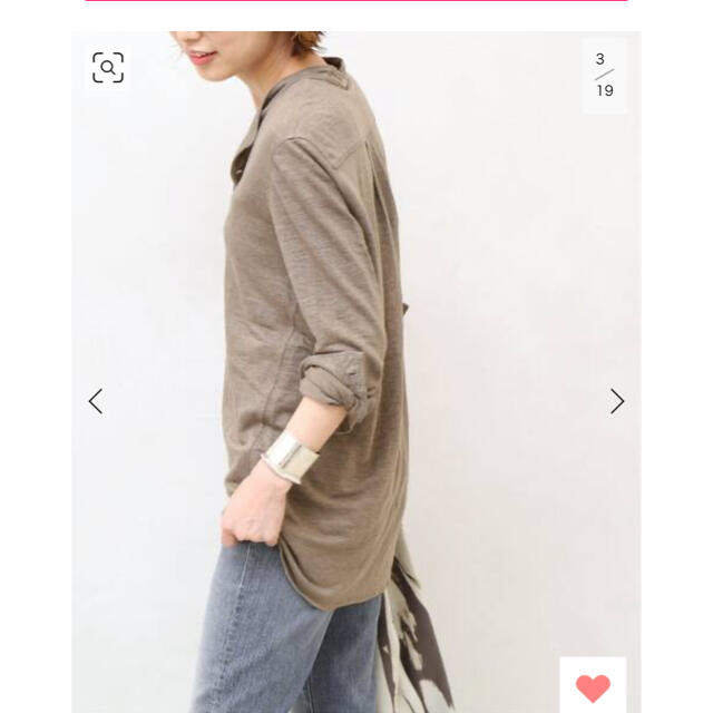 DEUXIEME CLASSE(ドゥーズィエムクラス)のうさぎさん専用です‼️J-LINEN シャツ レディースのトップス(シャツ/ブラウス(長袖/七分))の商品写真