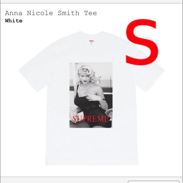 Supreme Anna Nicole Smith Tee 白 Sメンズ