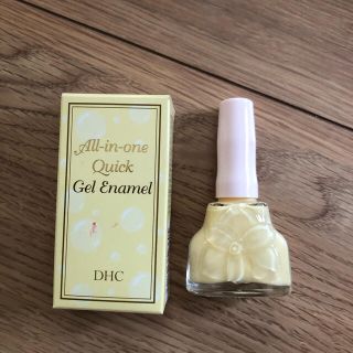 ディーエイチシー(DHC)の美品　DHC オールインワンクイックジェルエナメルKG-04,03\12ml(ネイル用品)