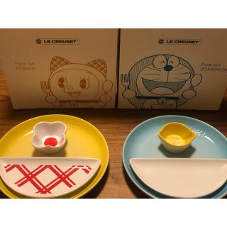 LE CREUSET - ワンプレート・セット ドラえもん +ドラミちゃんの ...