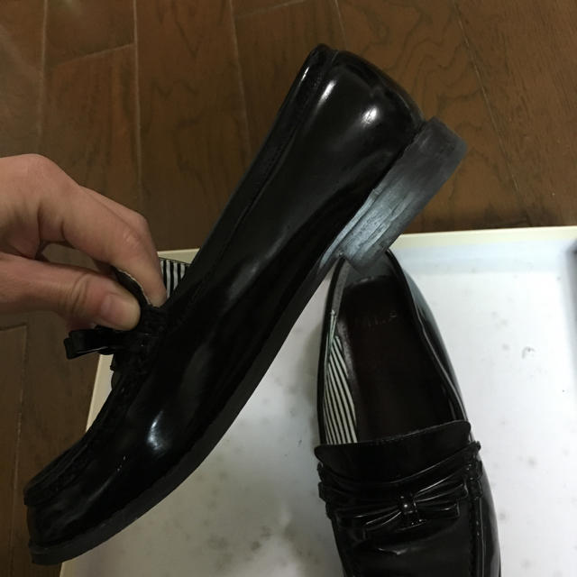 MIIA(ミーア)のMIIA/リボンローファー レディースの靴/シューズ(ローファー/革靴)の商品写真