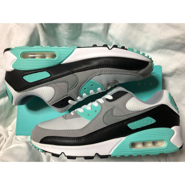 ２月〜使用の美品★大きめサイズ★ナイキAIRMAX９０★２８.５cmUS１０.５