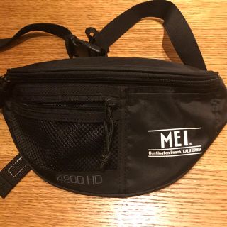 エムイーアイリテールストア(MEIretailstore)の値下げ！！MEI ウエストバッグ　黒　(ボディバッグ/ウエストポーチ)