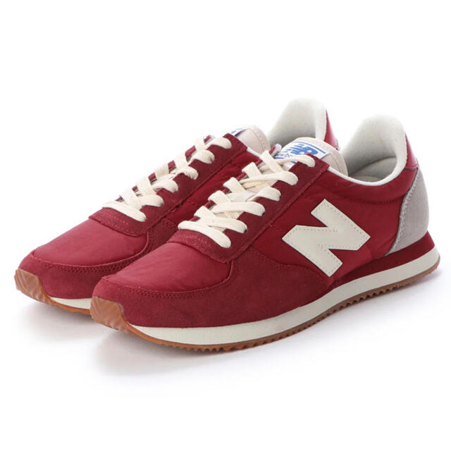 New Balance(ニューバランス)のニューバランス スニーカー　U220 レッド　バーガンディー　えんじ レディースの靴/シューズ(スニーカー)の商品写真