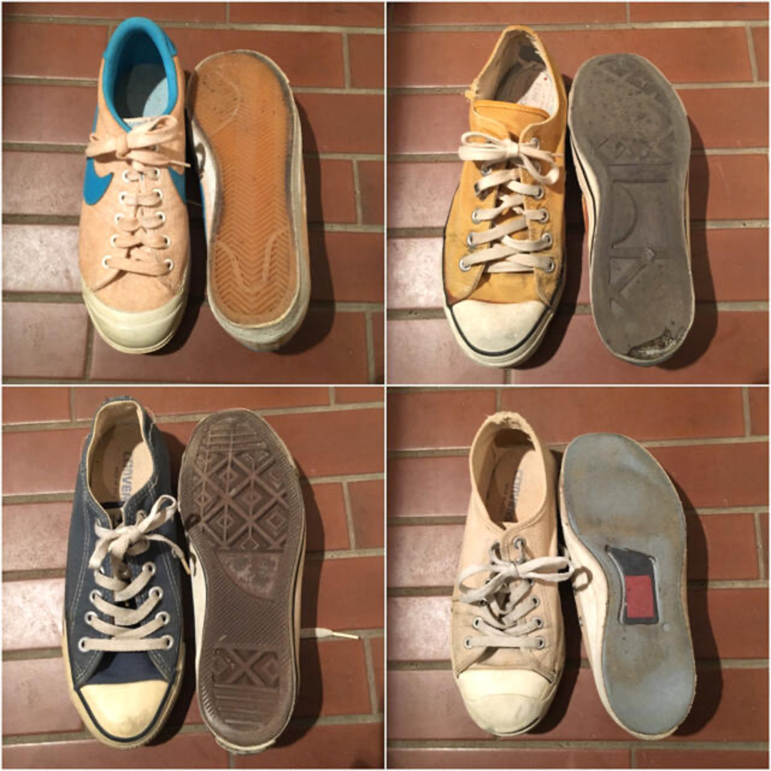 CONVERSE - レア!まとめて6足!USA製 70s〜80s レディース CONVERSE - レア!まとめて6足!USA製 70s〜80s レディース