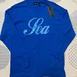 シー(SEA)の【人気】WIND AND SEA GLITTER L/S TEE / Blue(Tシャツ/カットソー(七分/長袖))