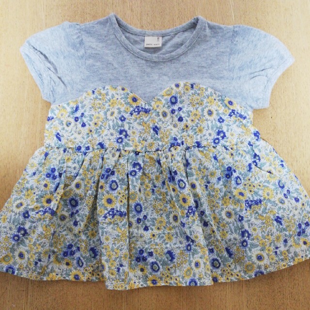 petit main(プティマイン)のpetit main　カットソー　110cm　 キッズ/ベビー/マタニティのキッズ服女の子用(90cm~)(Tシャツ/カットソー)の商品写真