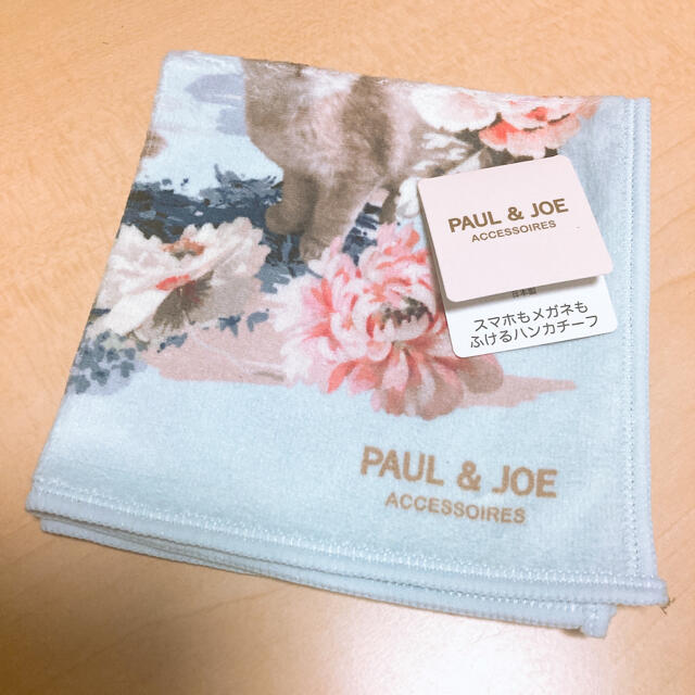 PAUL & JOE(ポールアンドジョー)のポールアンドジョー　paul&joe ハンカチ　タオル　母の日　ギフト　猫 レディースのファッション小物(ハンカチ)の商品写真