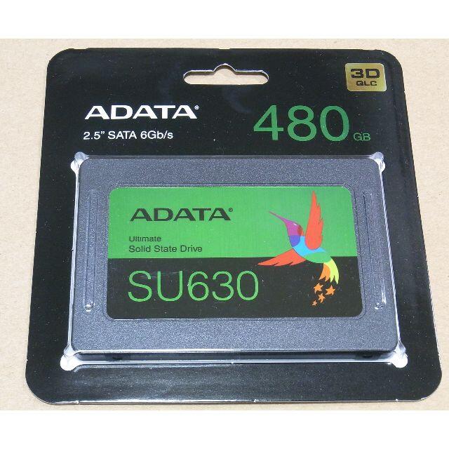 新品 ADATA SSD 480GB 2.5インチ