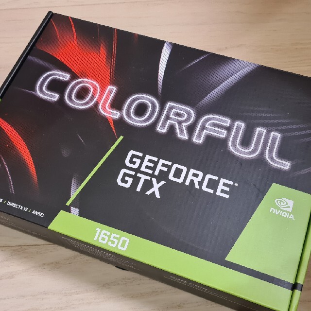 PC/タブレットcolorful GeForce GTX 1650 4G-V