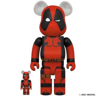 メディコムトイ(MEDICOM TOY)のBE@RBRICK DEADPOOL 100％ & 400％(アメコミ)