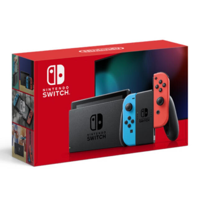 カタログギフトも! Nintendo Switch - 【新品】Nintendo Switch 任天堂スイッチ本体 ネオンレッド・ブルー 家庭用ゲーム機本体