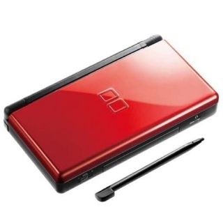 ニンテンドーDS(ニンテンドーDS)のNintendoDSlite　本体　クリムゾンレッド　ソフト5本付き(携帯用ゲーム機本体)