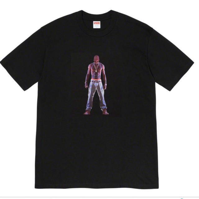 Supreme(シュプリーム)のsupreme tupac black m メンズのトップス(Tシャツ/カットソー(半袖/袖なし))の商品写真