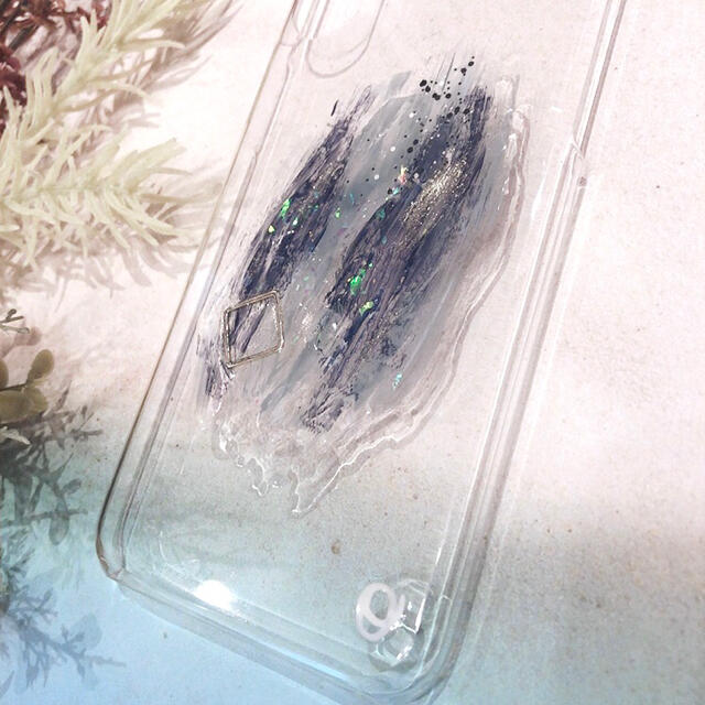 TODAYFUL(トゥデイフル)の【"O"case.】ニュアンス　iPhoneケース m-46【X,Xs専用】 スマホ/家電/カメラのスマホアクセサリー(iPhoneケース)の商品写真