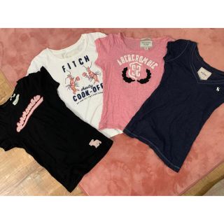 アバクロンビーアンドフィッチ(Abercrombie&Fitch)のアバクロ Tシャツ 4枚セット(Tシャツ(半袖/袖なし))